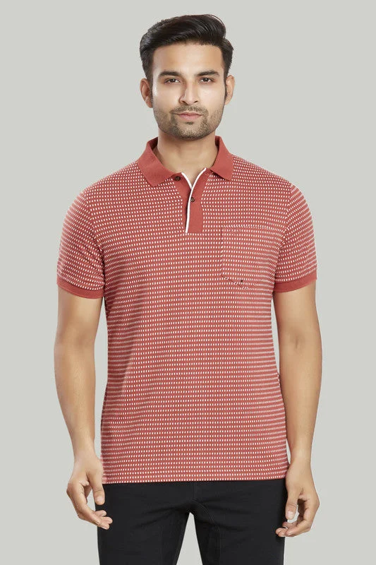 Jacquard Texture Polo