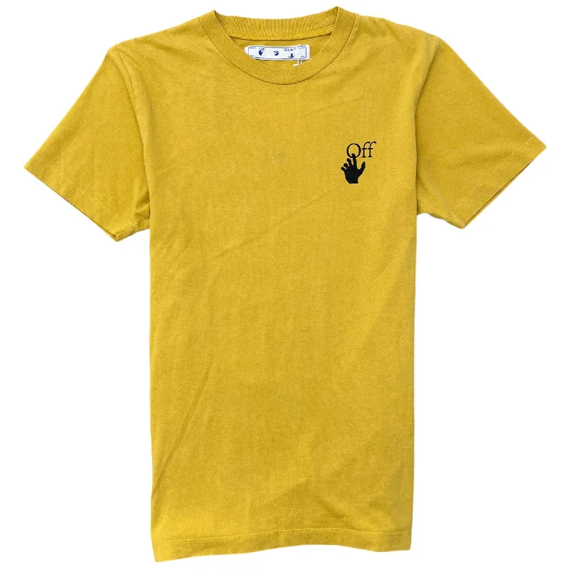 Now Available Men's Arrow Logo T-Shirt Yellow Size S