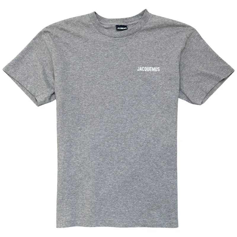 Weekend Price Cuts Galore Men's Logo Print T-Shirt Grey Size M
