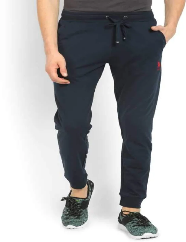 Dark Blue Cotton Men's Pyjamas Bottom Jogger pants