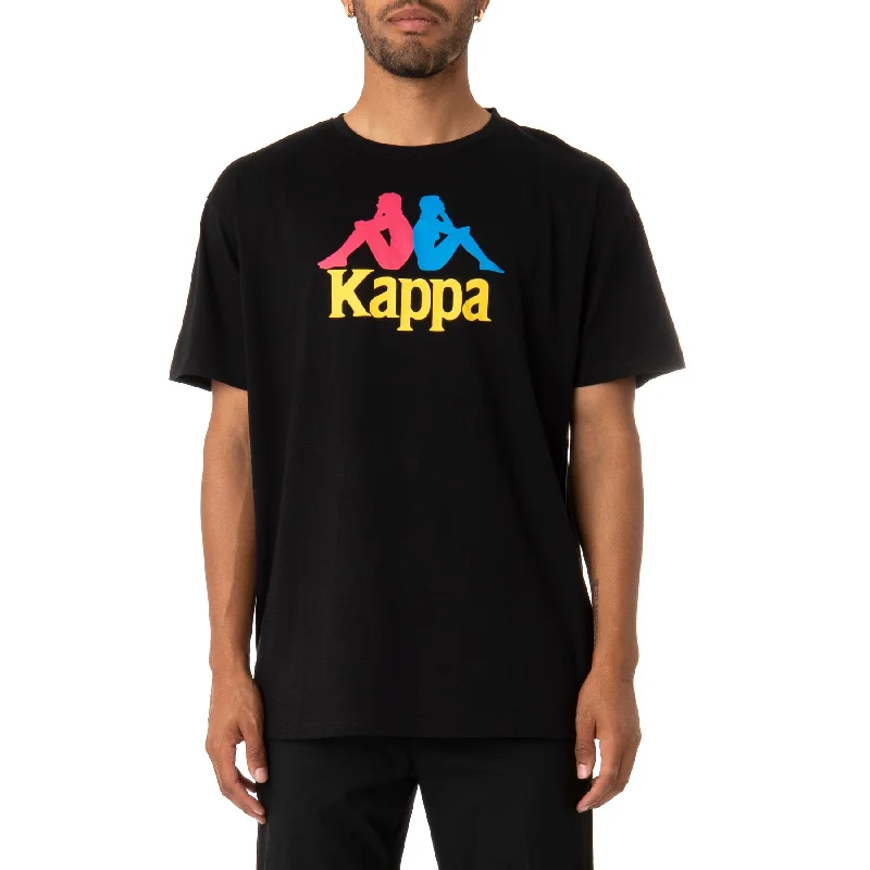Weekend Bargains to Grab Kappa Men's AUTHENTIC ESTESSI T-SHIRT - BLACK