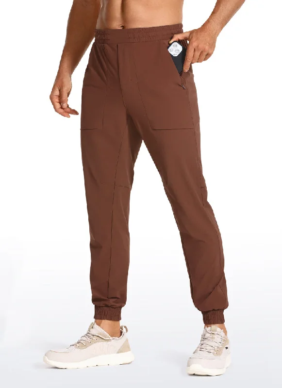 Huge Discounts Quick Dry Workout Joggers 29''- Zip Pockets