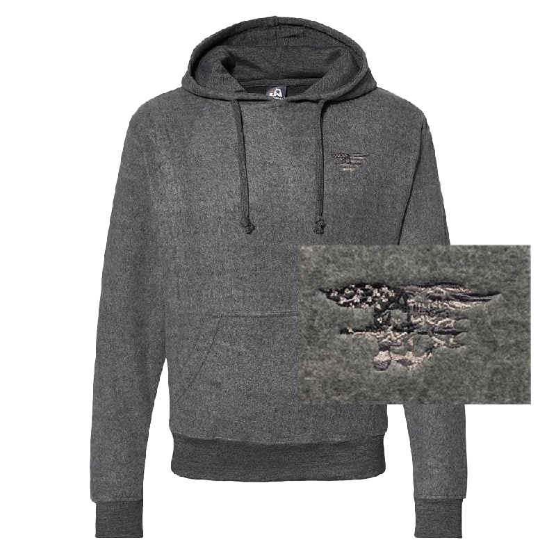 Hurry Up Trident Flip Side Fleece Hooded Pullover