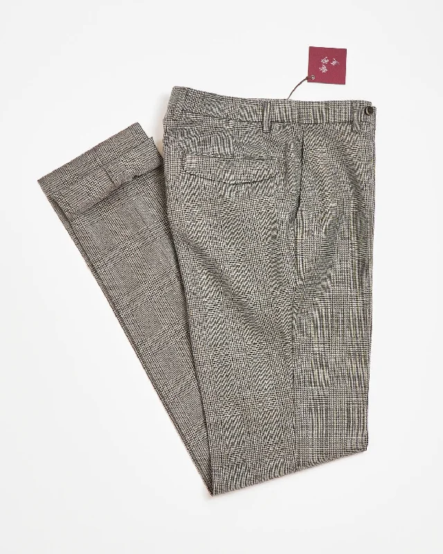 Weekend Specials to Snag Classical Houndstooth Check Wool Dress Pants
