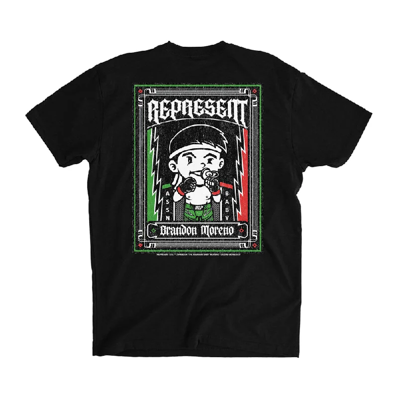 Huge Savings The Assassin Baby CIUDAD MEXICO Signature Tee [BLACK] UFC MEXICO CITY