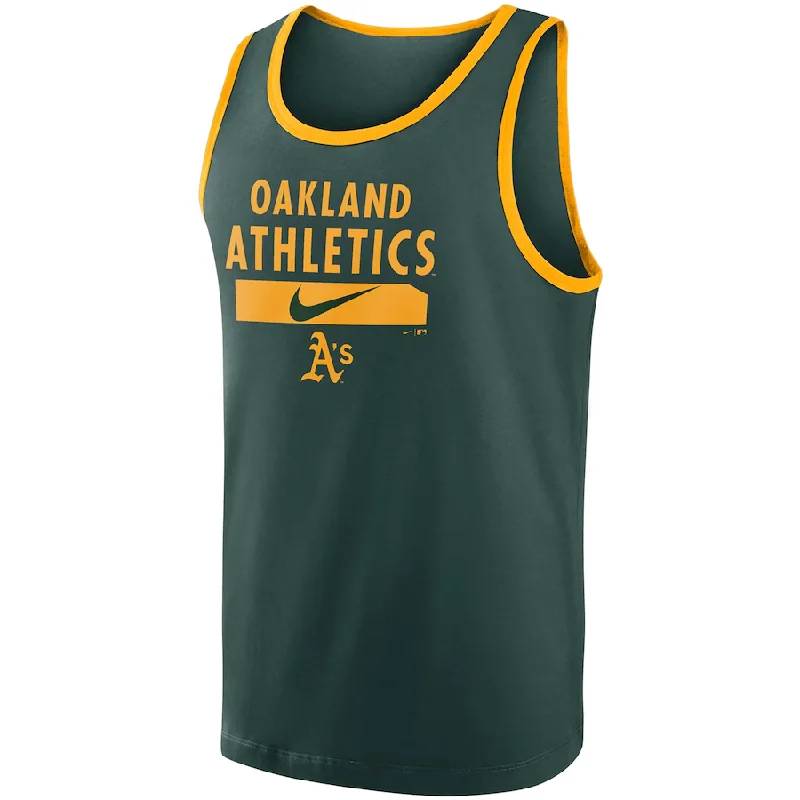 Deal Explosion Nike Oakland Athletics City Swoosh Classic Tank Top – Green