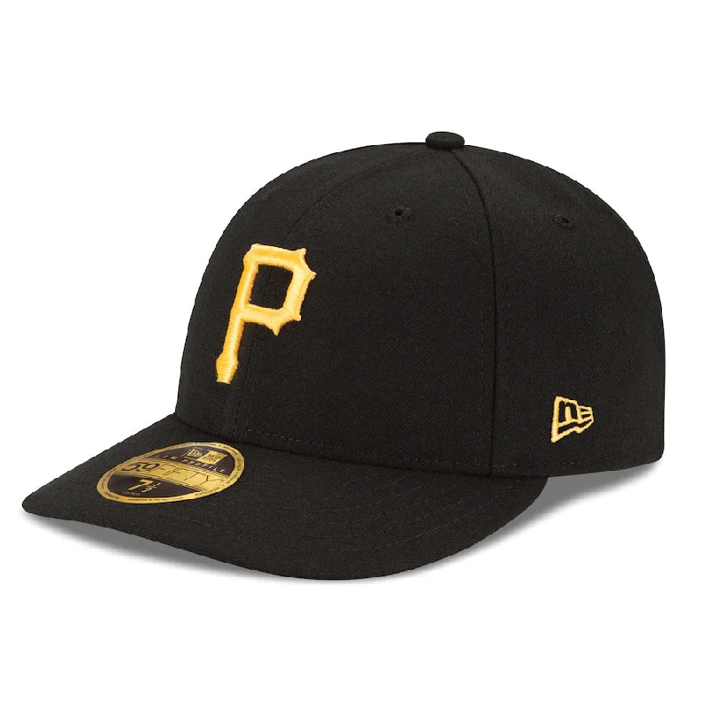 Mega Sale Pittsburgh Pirates AUTHENTIC COLLECTION LOW PROFILE 59FIFTY-black/yellow