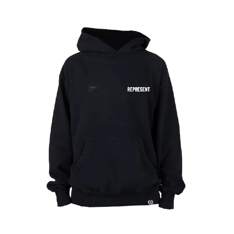 Massive Deals The Realest in the Game Ultra Premium Heavyweight Hoodie [BLACK]