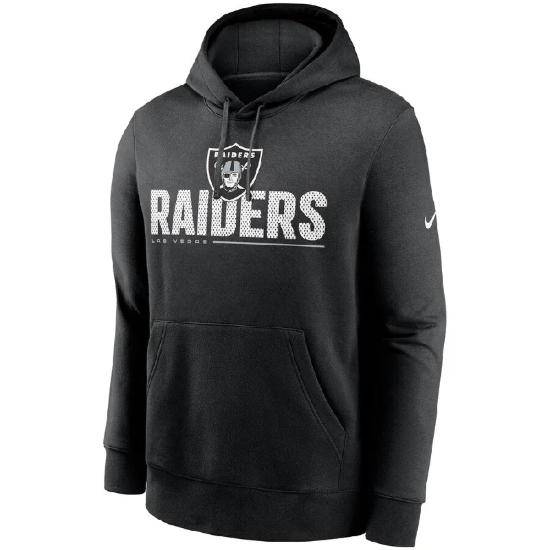 Special Discount Las Vegas Raiders Nike Team Impact Club Pullover Hoodie - Black