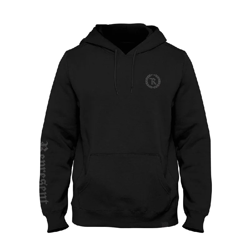 Markdown Madness NEW Black Gang Hoodie [BLACKED OUT]