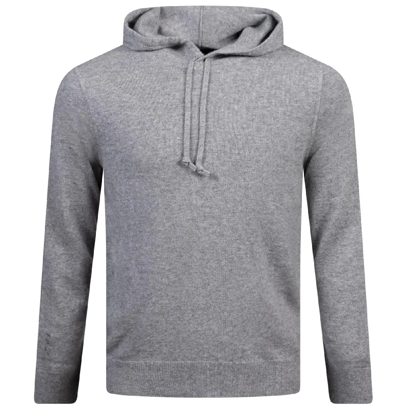 Instant Discount RLX Cashmere Hoodie Steel Grey Heather - AW24