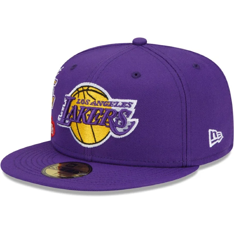 Final Markdown Los Angeles Lakers New Era Purple City Cluster 59FIFTY Fitted Hat- Purple Final Markdown Los Angeles Lakers New Era Purple City Cluster 59FIFTY Fitted Hat- Purple