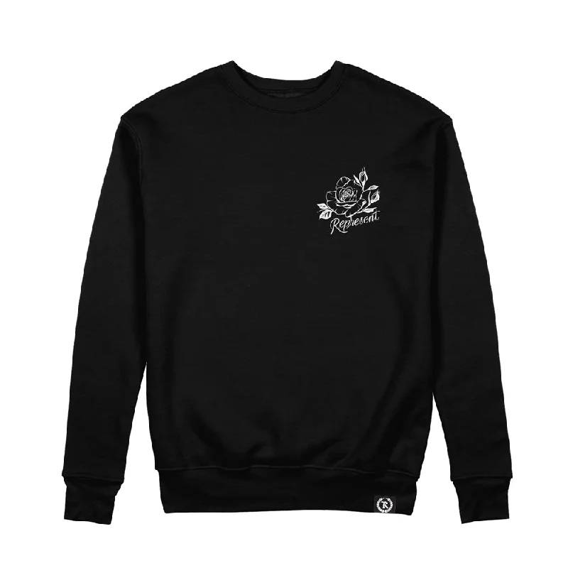 Deal Alert Eterno Crewneck Sweater [BLACK] By ELVIA GUADIAN
