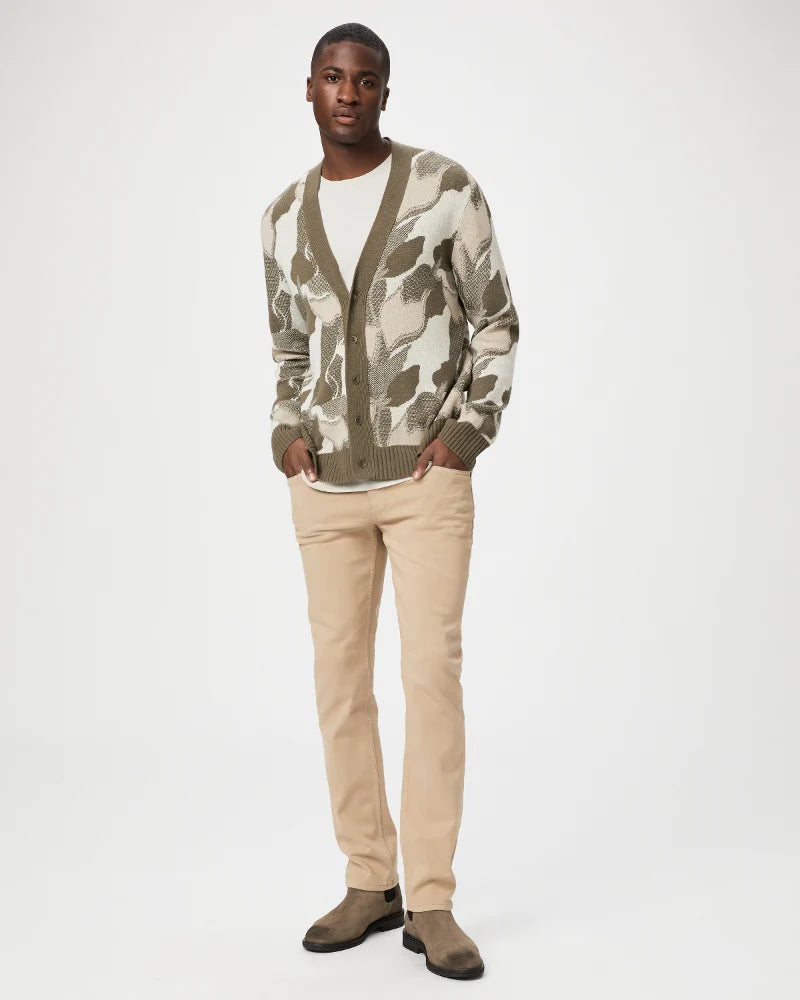 Year-End Sale Lennox - Wheat Harvest Beige Slim Fit Five Pocket Pants - PAIGE