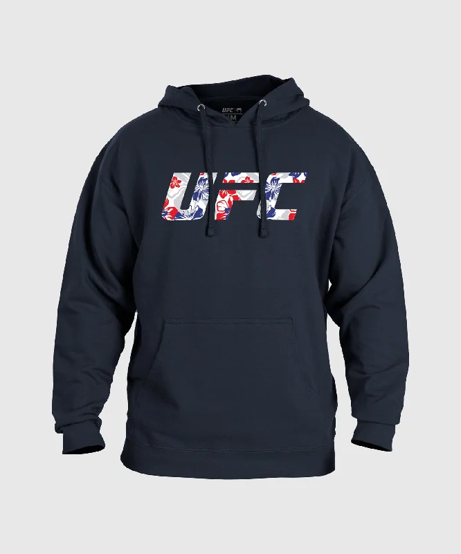Clearance Items UFC Unrivaled by Venum Max Holloway Unisex Hoodie - Navy