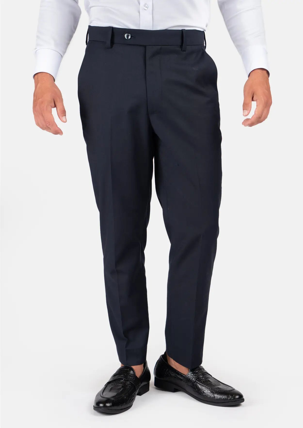 Dark Navy Twill Pants