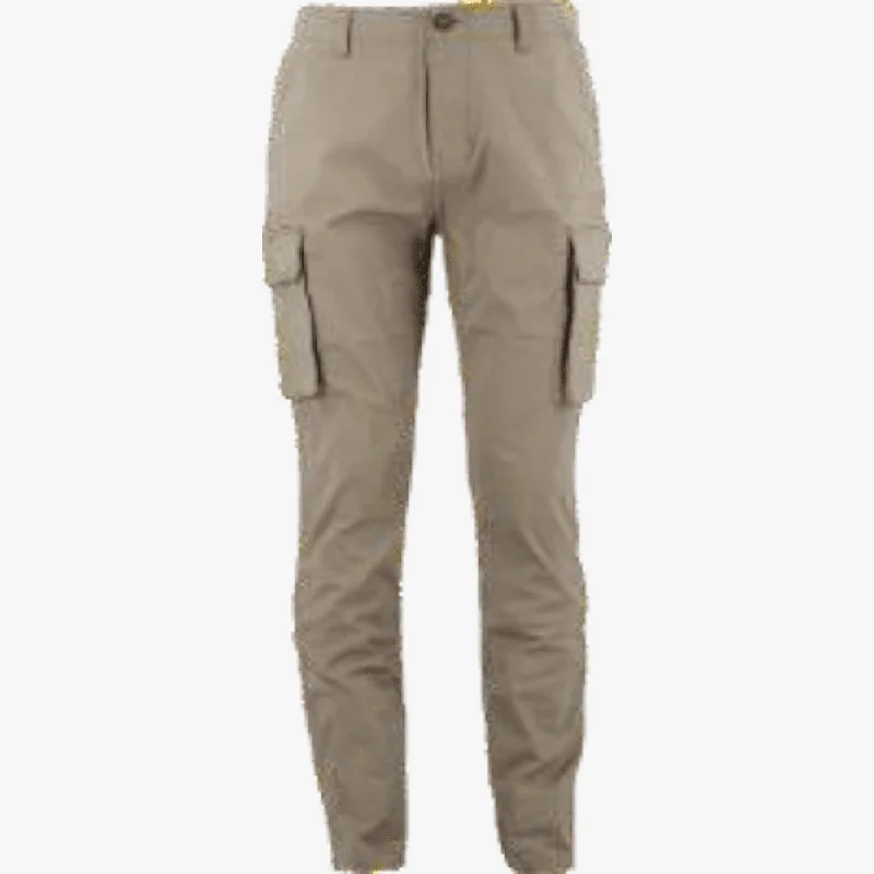 Super Bargain Pierre Cardin Mens Cargo Pants Pewter