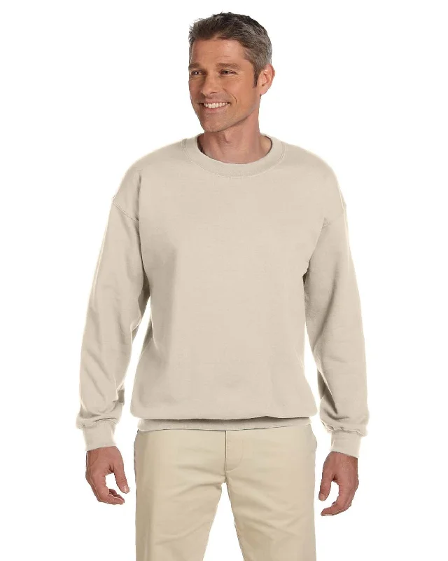 Weekend Specials to Enjoy Gildan Lightweight 50/50 Crewneck Sweatshirt | Sand