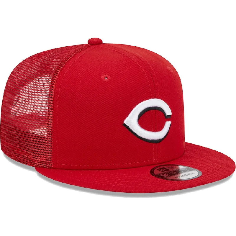 Act Fast New Era Cincinnati Reds 9FIFTY Trucker Snapback Hat