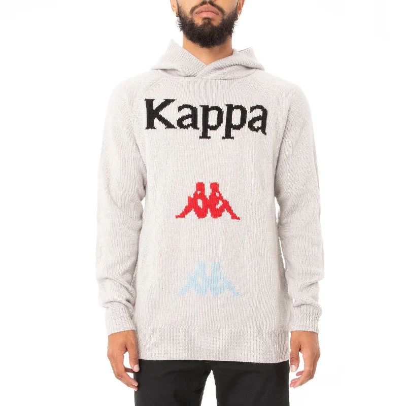 Take Advantage KAPPA AUTHENTIC KASMART HOODIE - GREY