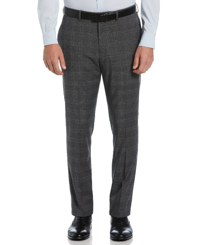 Weekend Savings Bonanza Slim Fit Deco Plaid Suit Pant