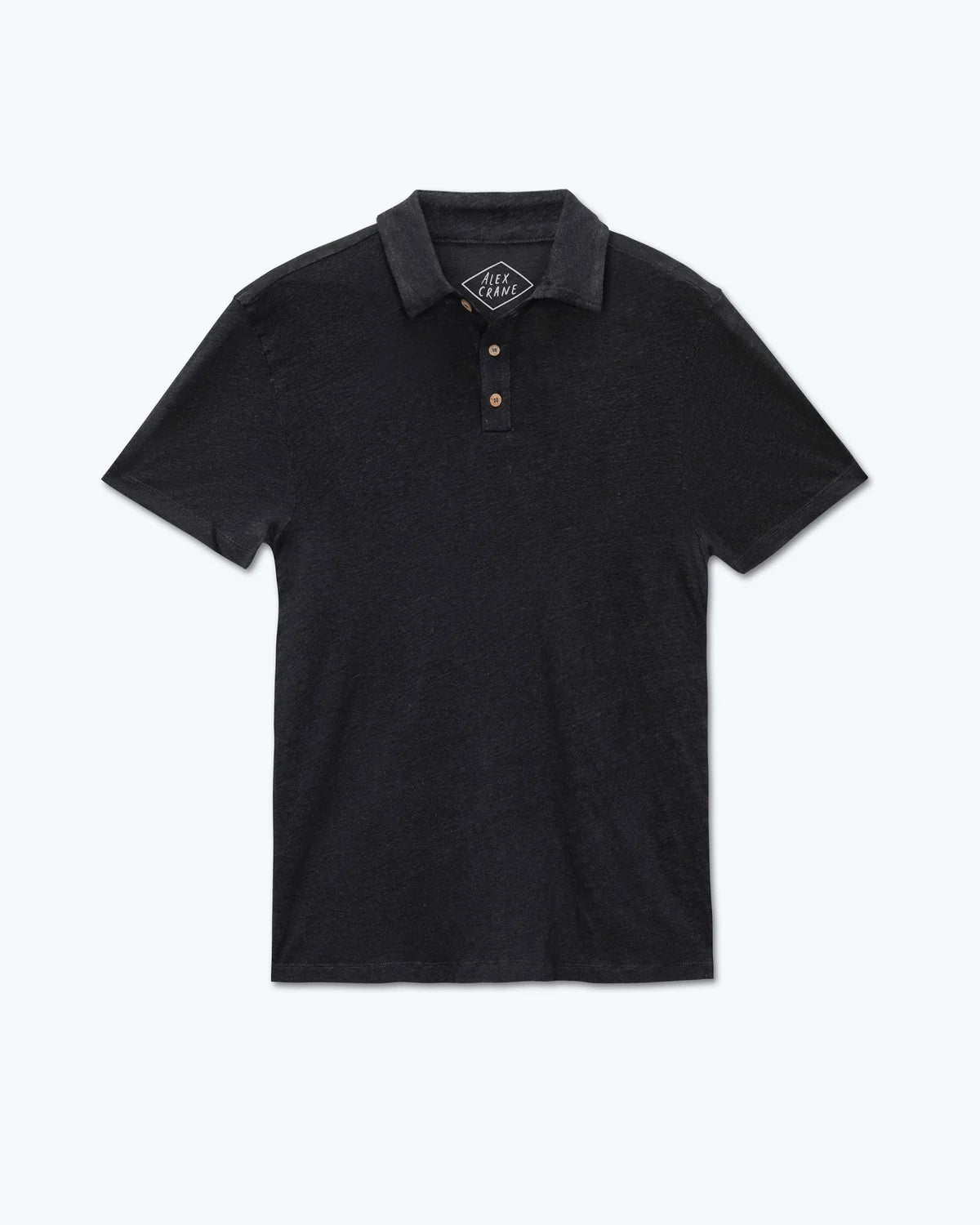 Big Savings Alex Crane Night Knit Linen Polo Shirt