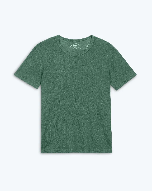 Crazy Savings Alex Crane Pine Linen Sun T-Shirt