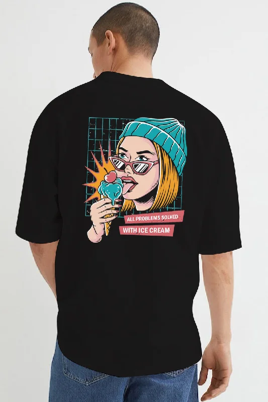 Savings Bonanza All Problems Solved Oversized T-Shirt