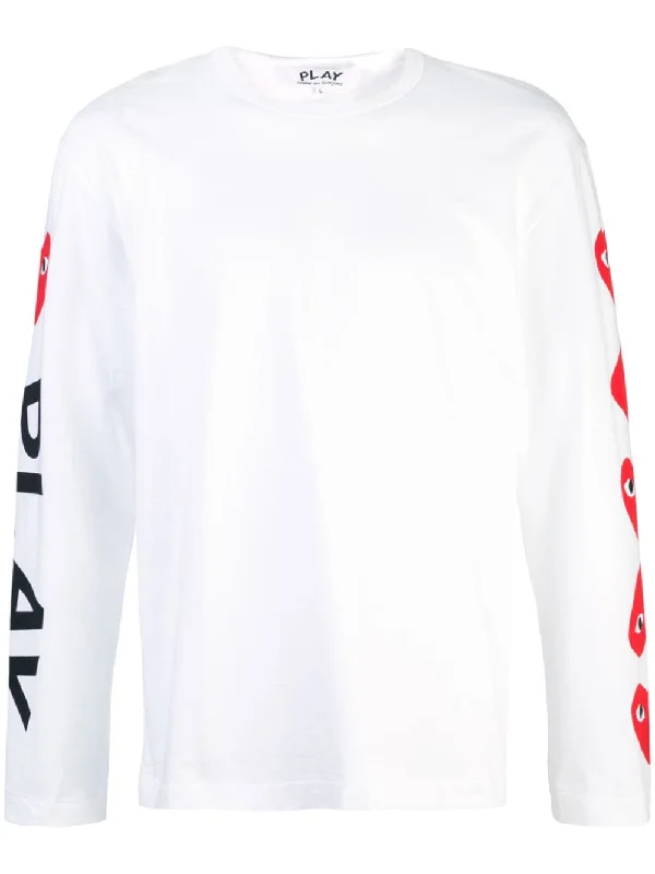 Price Reduction Almond-Eye Long-Sleeved T-Shirt