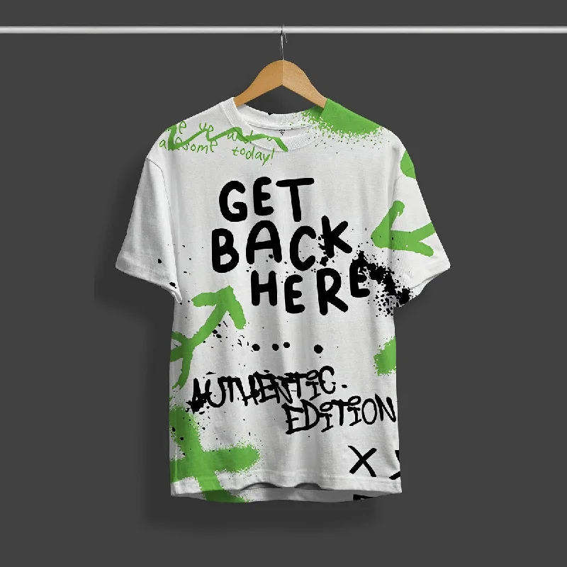 Unmissable Offer Authentic Edition White Printed T-Shirt