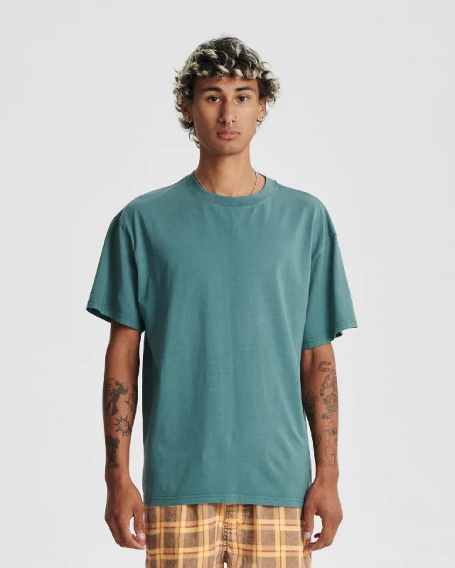 Savings Alert Band Tee - Ocean