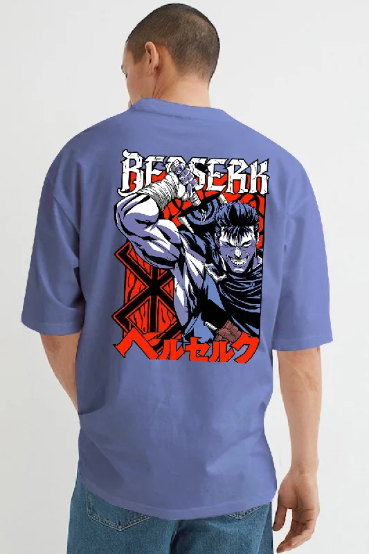 Year-End Clearance Berserk Graphic Printed Oversize T-Shirt