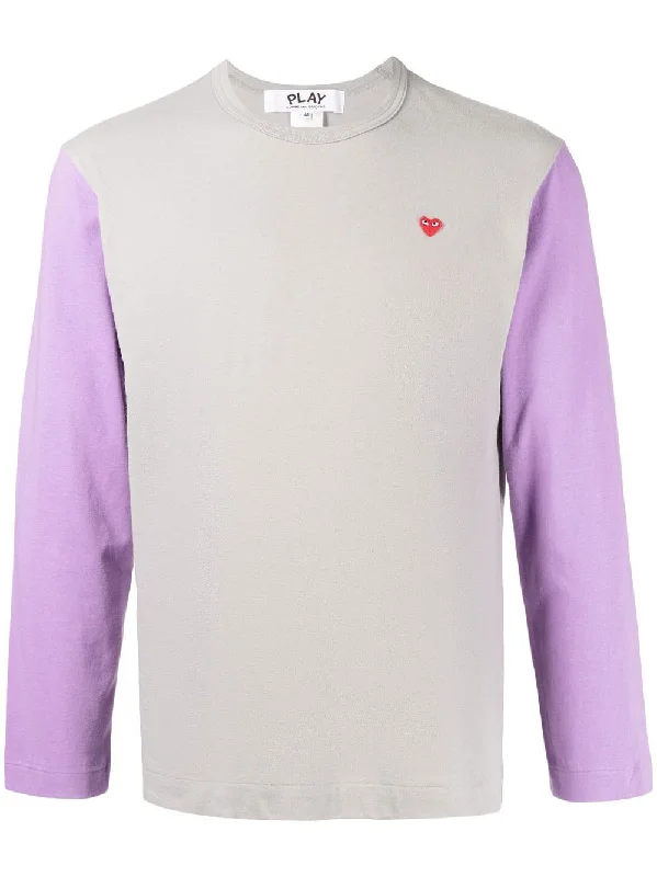 Weekend Discounts to Snag Bi-Colour Long-Sleeve T-Shirt