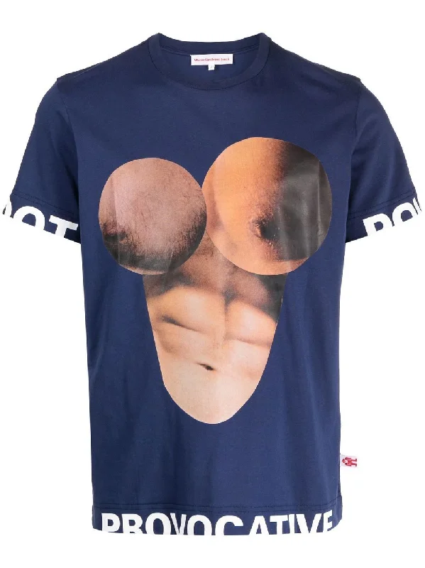 Weekend Offers You Can't Ignore Body Print Cotton T-Shirt