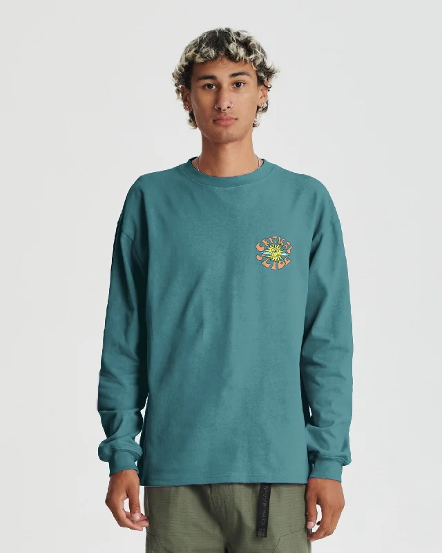 Closeout Bondi Ls Tee - Ocean