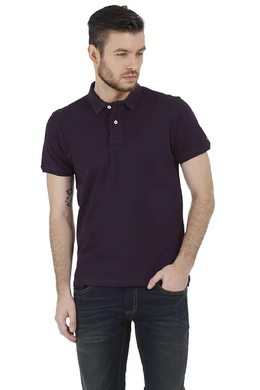 Super Bargain Casual Plain Cotton Muscle T.shirt