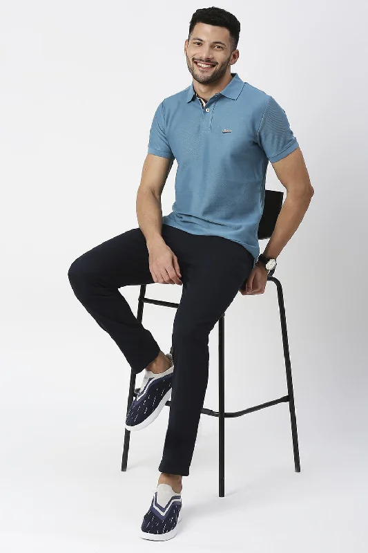 Crazy Savings Muscle Fit Cotton Polo T-shirt