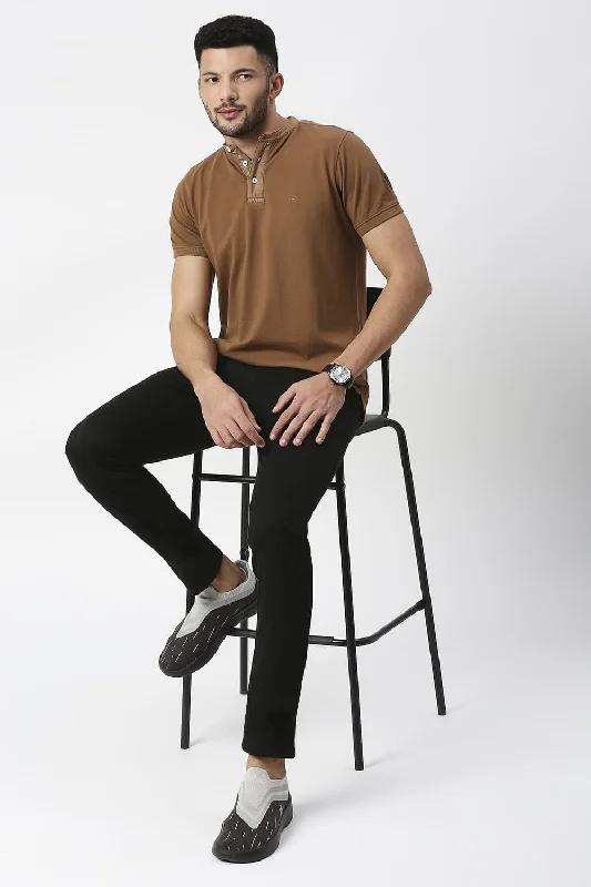 Buy Today Muscle Fit Cotton Polo T-shirt