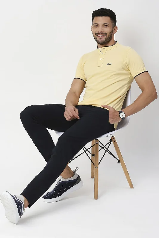 Limited Availability Muscle Fit Cotton Polyester Polo T-shirt