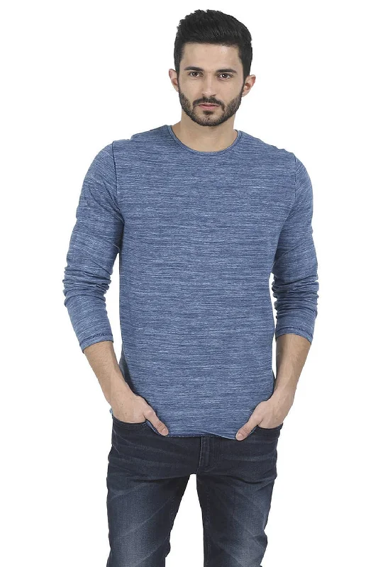 Time-Limited Offer Muscle Fit Crew Neck Full Sleeve T Shirt