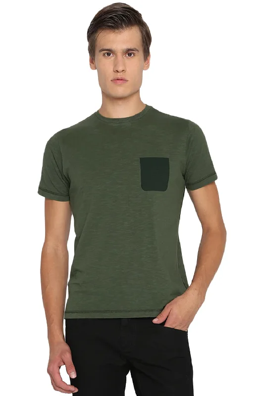 Incredible Offers Muscle Fit Crew Neck T Shirt