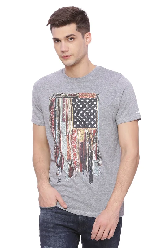 Weekend Offers That Delight Muscle Fit Crew Neck T Shirt