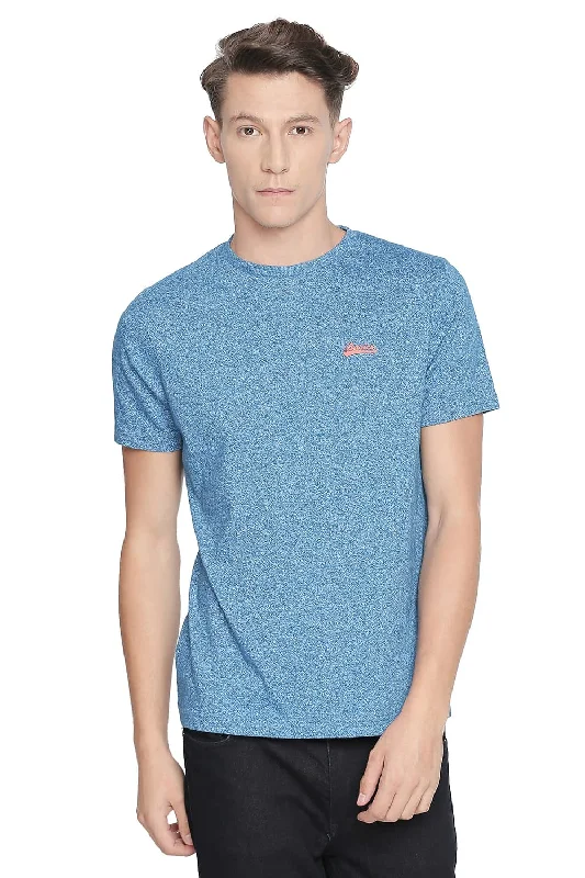 Now or Never Muscle Fit Crew Neck T Shirt