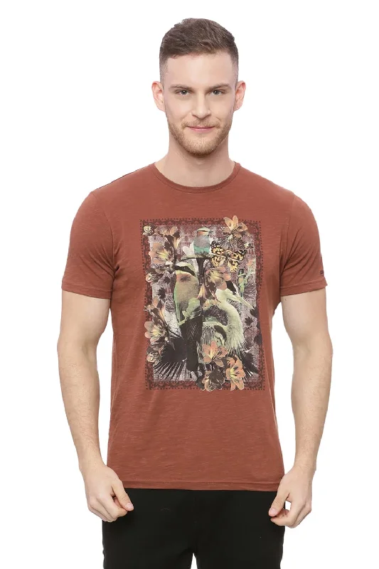 New Arrival Muscle Fit Crew Neck T Shirt