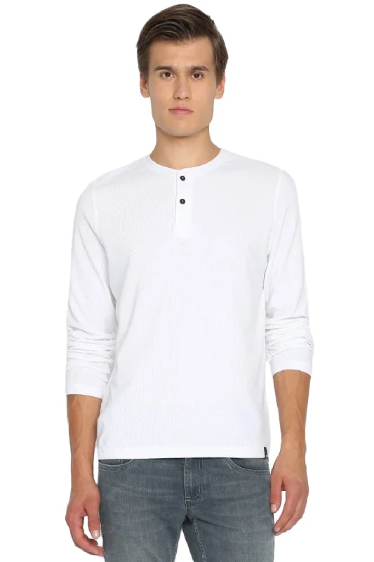 Seasonal Clearance Muscle Fit Henley T Shirt