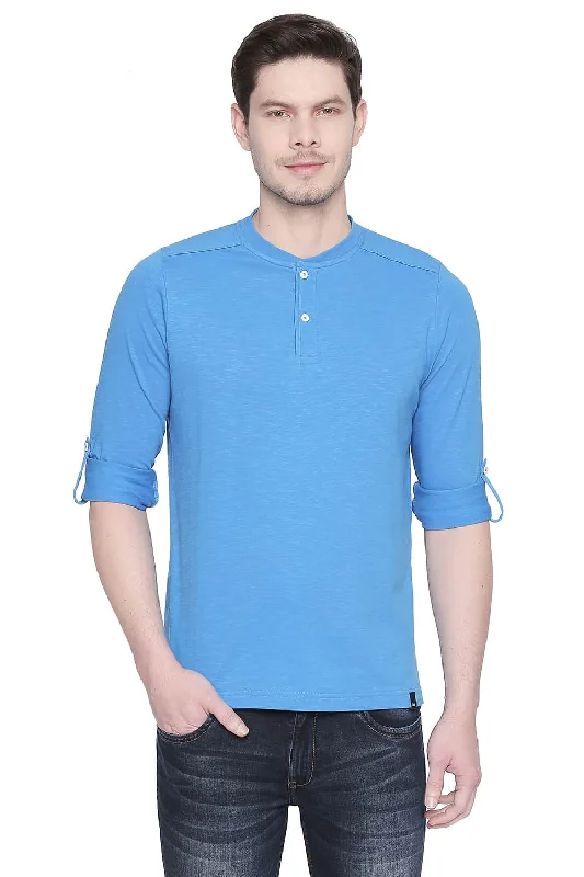 Weekend Savings Fiesta Muscle Fit Henley T Shirt
