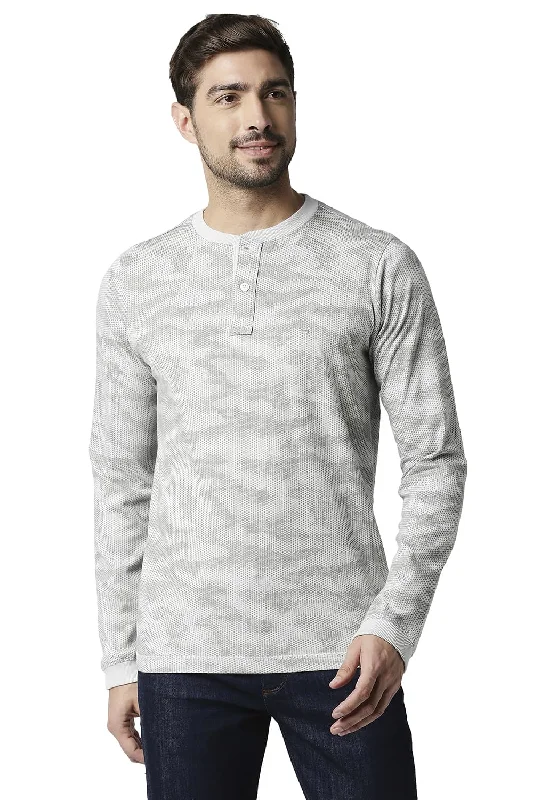 Midnight Madness Muscle Fit Henley T-shirt
