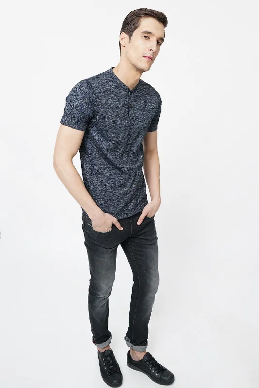 Bargain Alert Muscle Fit Henley T.Shirt