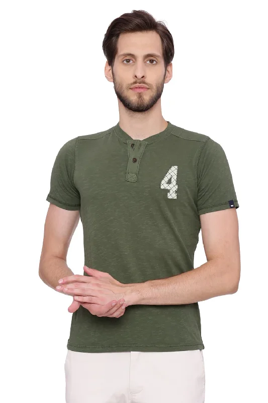Weekend Savings Fiesta Muscle Fit Henley T Shirt