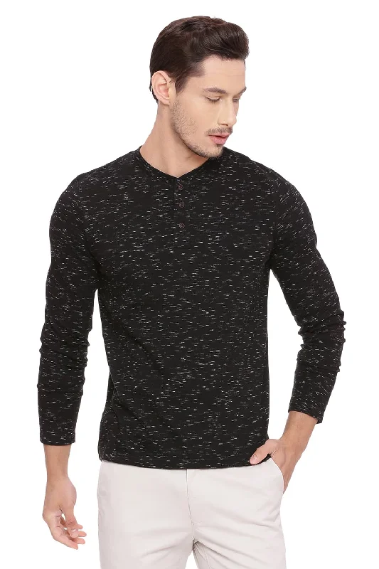 Limited Supply Muscle Fit Henley T Shirt